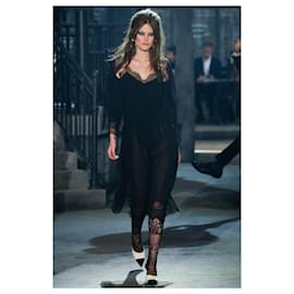 Chanel-exquisito traje Paris-Roma-Negro