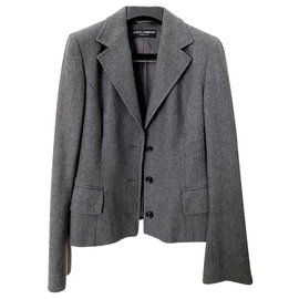 Dolce & Gabbana-Jackets-Grey