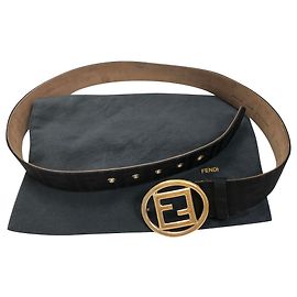 Fendi Belts Black