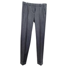 Sportmax-Pants, leggings-Grey