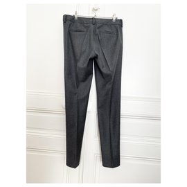 Sportmax-Pants, leggings-Grey