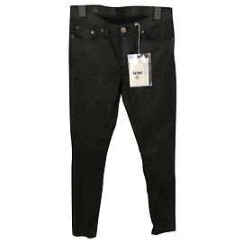 Jeans preto skinny Acne Studios Preto