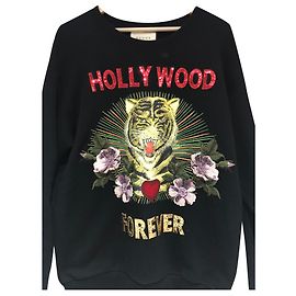 Gucci Sweat-shirt à sequins Noir