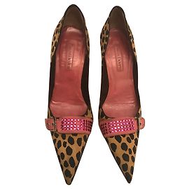 Cesare Paciotti Pompe leopardate Multicolore