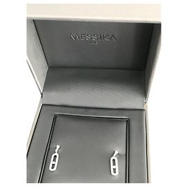 Messika Ohrringe Weiß