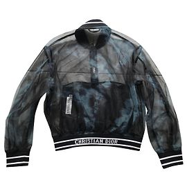 Cravatta nera Dior e bomber Dior Nero