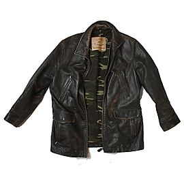 Autre Marque Chevignon - Aviator leather jacket 1984 Brown