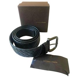 BOTTEGA VENETA MEN'S NEW BELT Black