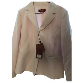 Chaqueta Weekend Max Mara Rosa de Algodón Talla 42 Rosa
