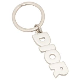 Christian Dior Unisex Keychain (Classic Split Key Ring) Silvery