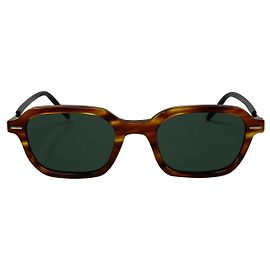Dior TECHNICITY 1 Light Havana/green sunglasses Brown Black