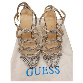 Guess Sandalen Python Print Leder 36 Python drucken