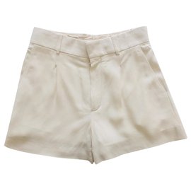 Chloé-Pantalones cortos-Beige