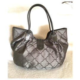 Longchamp-Handbags-Grey,Khaki