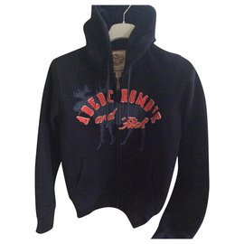Abercrombie & Fitch-Sweaters-Navy blue