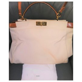 Fendi-Peekaboo Fendi-Eggshell