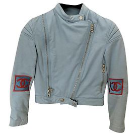 Chanel Jackets Red Blue