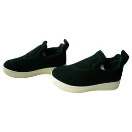 Céline-CELINE Two-tone sneakers T36 ITALIAN Impeccable condition-Black