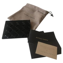 Bottega Veneta-BOTTEGA VENETA CREDIT CARD HOLDER-Black