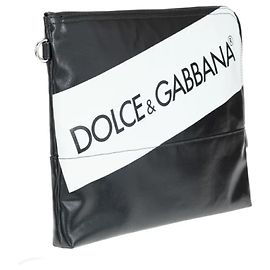 POCHETTE UOMO DOLCE & GABBANA Nero Bianco
