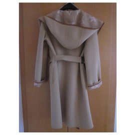 Manteau en laine Louis Vuitton Noir taille 38 FR en Laine - 34815174