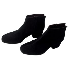 Vagabond-100% Cuero. Botines Chelsea. Zapatero vagabundo de primera calidad.-Negro