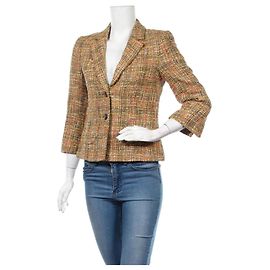 Blazer de tweed Escada multicolor talla 36 Multicolor