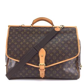 Louis Vuitton Sac Chasse Jagd Monogramm Leinwand Braun