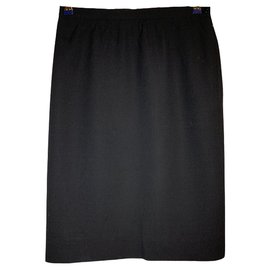 Givenchy-Vintage skirt 90S-Black