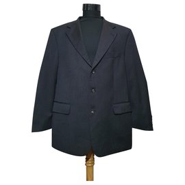 Emanuel Ungaro Grey Wool Blazer Grey