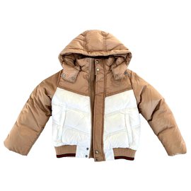 Gucci-Girl Coats outerwear-White,Beige