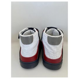 Gucci-Sneakers-White,Red,Grey,Navy blue