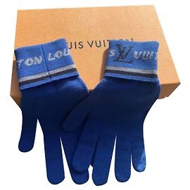 Louis Vuitton Gloves Light blue