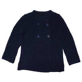 Cardigan bleu Maje Hob Dong Bleu