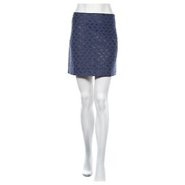 SéZane x La Redoute Blue Skirt Size 42 Blue