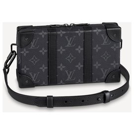 Cartera Louis Vuitton Monogram Eclipse Gris Cuero Gris