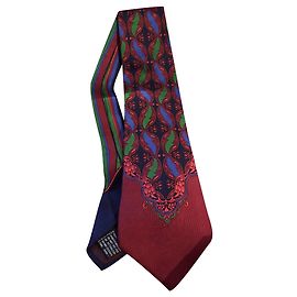 Gianni Versace Ties Green Dark red Navy blue