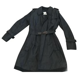 Cerruti 1881-Trench coats-Black
