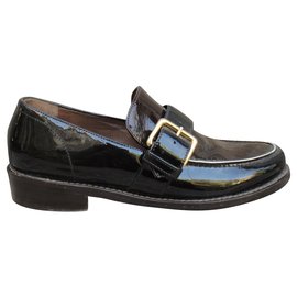 Marni-Marni p patent loafers 35-Multiple colors