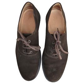 Richelieu Apc scarpe stringate marrone scuro scamosciate 43 Marrone scuro