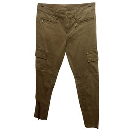 Michael Kors-Pantalones cargo slim-Caqui