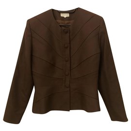 Emmanuelle Khanh-Couture jacket Emmanuelle Khanh-Chocolate