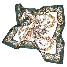 Sciarpa in seta Muguet di Christian Dior Multicolore