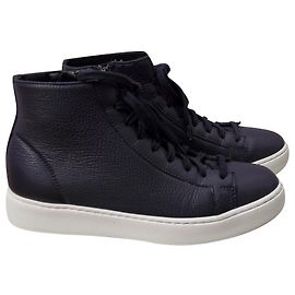 Santoni Sneakers Navy blue