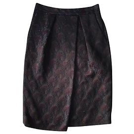 Saia Dries Van Noten Multicor Algodão Viscose Multicor