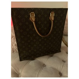 Louis Vuitton-Flat bag / tote-Dark brown