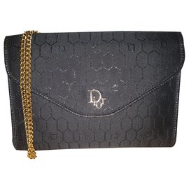 Christian Dior-Clutch bags-Black