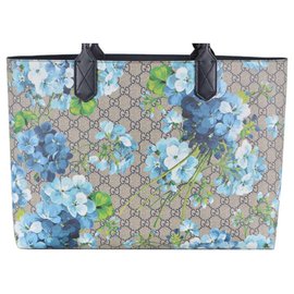 Gucci-Gucci Blooms reversible bag-Blue