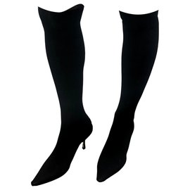 Rene Caovilla-Boots-Black