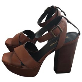 Saint Laurent-Farrah 80-Brown